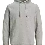 Jack And Jones Uomo Felpa Maglietta con Cappuccio Sportiva Blu Marino Blazer L