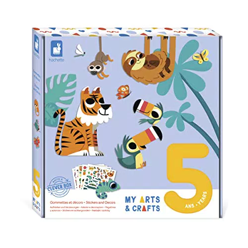 Janod My Arts & Crafts - Kit Attività Creative per Bambini dai 5 Anni - J07744