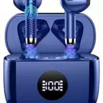 Jxrev Cuffie Bluetooth 5.4 con Cancellazione Rumore e 40 Ore di Riproduzione