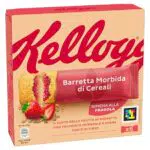 Kellogg's Barretta Morbida Fragola - Snack di Cereali con Frumento e Avena