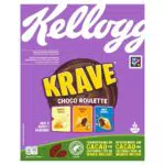 Kellogg's Krave Roulette - Cereali per la Colazione al Cioccolato e Nocciola