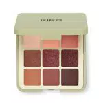 KIKO Milano Green Me Eyeshadow Palette - 9 Ombretti Multi Finish Mat, Perlato e Metallico