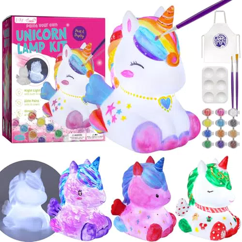 Cervo Kit Lampada 3D - Set Creativo per Bambini dai 4 ai 12 Anni