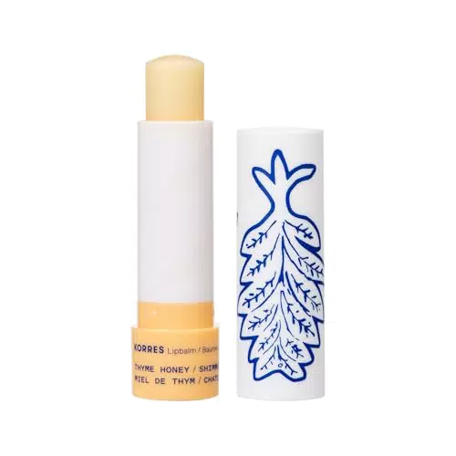 KORRES Balsamo Nutriente per Labbra con Olio di Iperico, Vegano e Dermatologicamente Testato