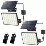 Lampade solari per esterni con sensore di movimento e controllo remoto 127 LED