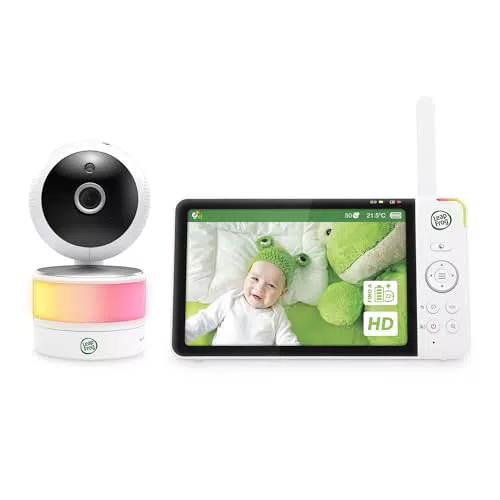 LeapFrog LF920HD Baby Monitor con Display HD 720p e Visione Notturna Colorata