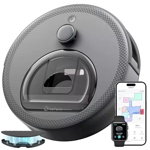 LEFANT M330 Robot Aspirapolvere con Navigazione dToF, WiFi e Rilevamento Ostacoli