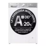 LG AI DD D4R9513TPWC - Lavasciuga Serie R9, Classe D, Wi-Fi, TurboWash 360