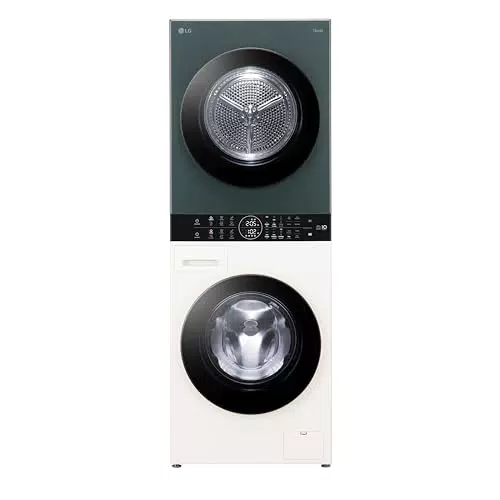 LG WashTower WT1210EGF Colonna Bucato - Lavatrice e Asciugatrice A+++, TurboWash360