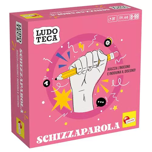 Lisciani Giochi - Ludoteca Pocket Schizzaparola, 110490