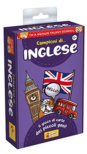 Lisciani I'm a Genius - Campioni di Inglese, Gioco Educativo per Bambini