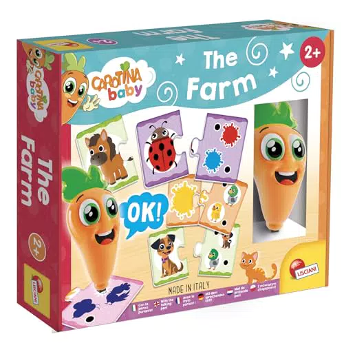 Liscianigiochi Carotina Penna Parlante The Farm - Gioco Educativo Interattivo