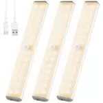Luce Notturna a LED con Sensore di Movimento Ricaricabile USB per Interni