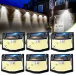 Luci LED Solare da Esterno - Lampada con Sensore di Movimento e Pannello Solare