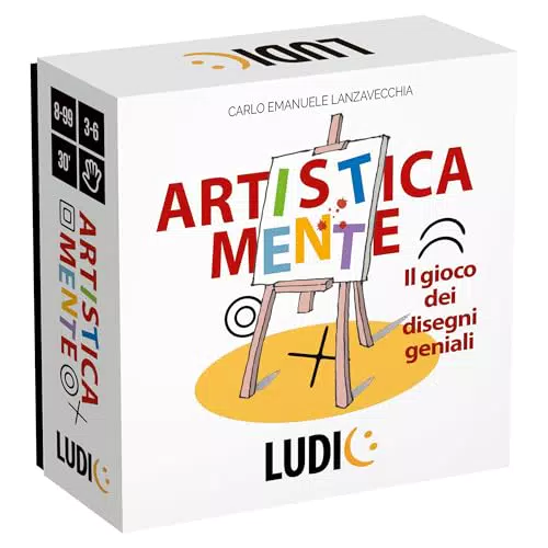 Ludic - Gioco dei Disegni Geniali per 3-6 giocatori, dai 8 anni in su