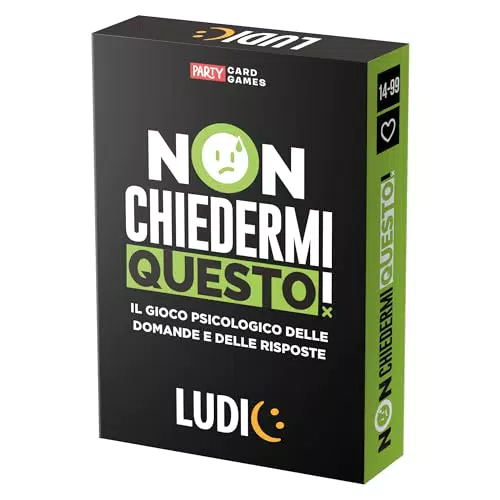 Ludic - Non Chiedermi Questo! Gioco Psicologico di Società per 3-8 Giocatori