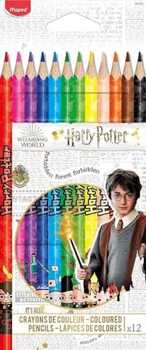 Maped Matite Colorate Harry Potter per il Ritorno a Scuola - Astuccio 832053