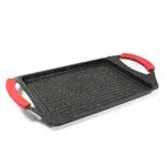 Pro Grill Griglia rettangolare antiaderente per induzione 45x27 cm