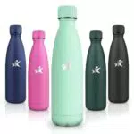 Motswedi Borraccia Termica 500ml Senza BPA in Acciaio Inox per Bambini e Sport