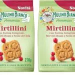 Mulino Bianco Mirtillini Frollini Integrali con Mirtilli e Semi di Chia