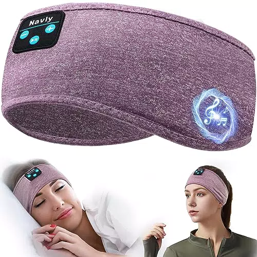Navly Cuffie Bluetooth per Dormire con Altoparlanti Hi Fi HD Integrati