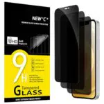 NEW'C Pellicola Protettiva Privacy per iPhone 12 e 12 Pro, Durezza 9H