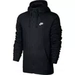 Nike Felpa con Cappuccio a Zip Intera Midnight Navy