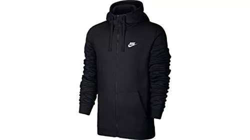 Nike Felpa con Cappuccio a Zip Intera Midnight Navy