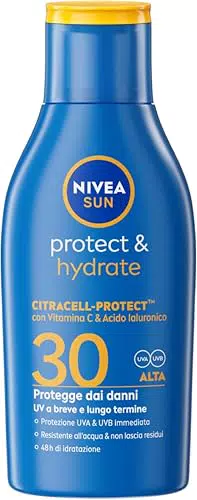 NIVEA SUN Crema Solare SPF 30 Protezione Idratante con Vitamina C 100 ml