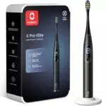 Oclean X Pro Elite Spazzolino Elettrico, Touch screen intelligente