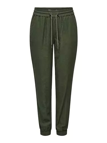 Only Onlkelda Emery MW Pull-Up Pants Pnt Noos Pantaloni