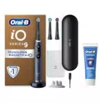 Oral-B Spazzolino Elettrico Ricaricabile iO 9 con Testine e Dentifricio Pro Expert