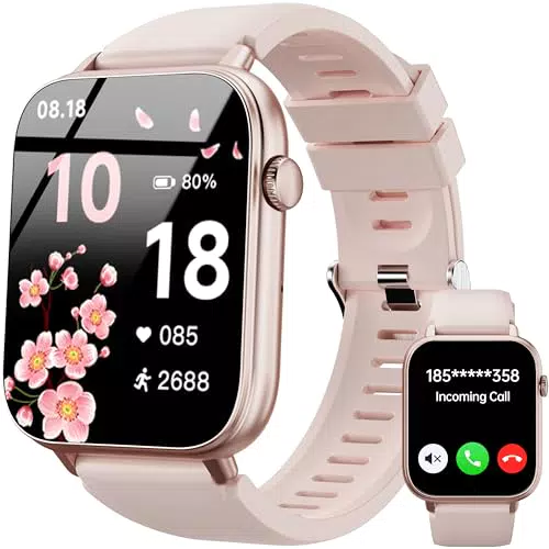 OUKITEL Smartwatch 1.83" HD con Chiamate Bluetooth e Fitness Tracker IP68