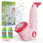 PANACARE Macchina per Bolle di Sapone per Bambini - Giocattolo per Feste e Matrimoni