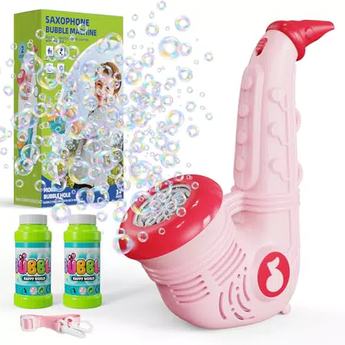 PANACARE Macchina per Bolle di Sapone per Bambini - Giocattolo per Feste e Matrimoni