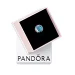 Pandora Perlina in Argento da Donna Modello Swirl Blue