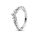 Pandora Anello Moments Regal con Tiara in Argento Sterling e Zirconia Cubica