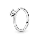 Pandora Anello Solitario da Anniversario Donna Argento Sterling 925 - 198691C01