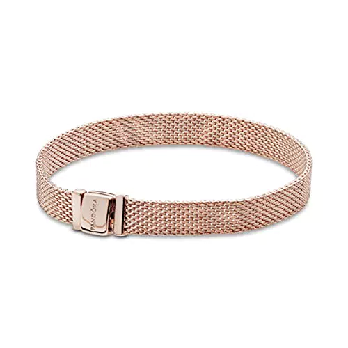Pandora Bracciale con Targhetta Donna Placcato Oro 587712-19