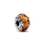 Pandora Ciondolo Il Re Leone in argento Sterling con avventurina glitterata