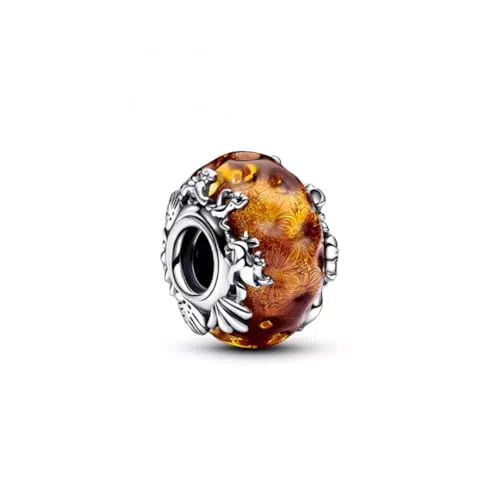 Pandora Ciondolo Il Re Leone in argento Sterling con avventurina glitterata