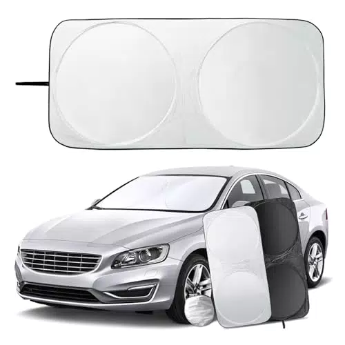 Parasole Pieghevole per Parabrezza Auto - Protezione UV per Veicoli