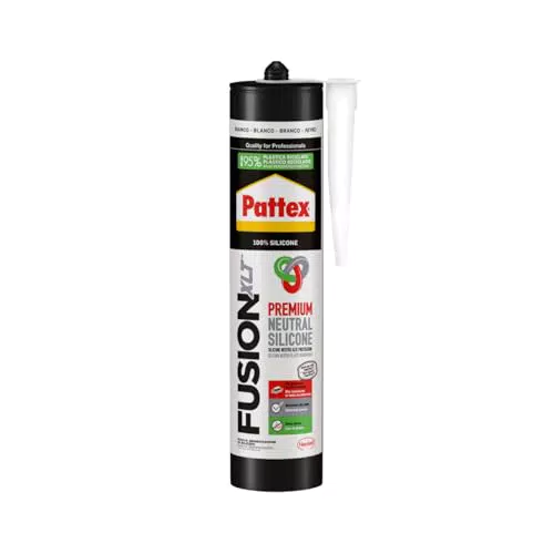 Pattex Sigillante Silicone Neutro Fusion XLT per Contatto Indiretto Alimenti