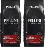 Pellini Caffè in Grani N.4 Tradizionale, Miscele Arabica e Robusta per Espresso