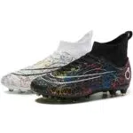 PiDaGlobal Scarpe da Calcio Uomo Tacchetti Professionali per Allenamento