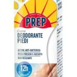 Prep Crema Deodorante Piedi Antiodore con Talco, Aloe Biologico e Mentolo