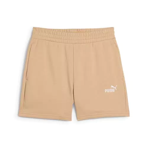 PUMA Ess Small No. 1 Logo High-Waist Shorts Donna