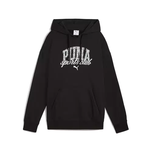 PUMA Class Relaxed Hoodie - Felpa con Cappuccio Unisex per Adulti