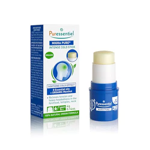Puressentiel Emicrapure Stick Freddo Intenso per Tensioni e Testa Pesante
