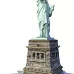 Ravensburger Puzzle 3D Building Statua della Libertà - Modello 12584
